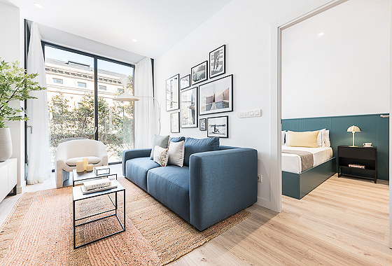Luxury apartment rentals Barcelona - Villarroel III