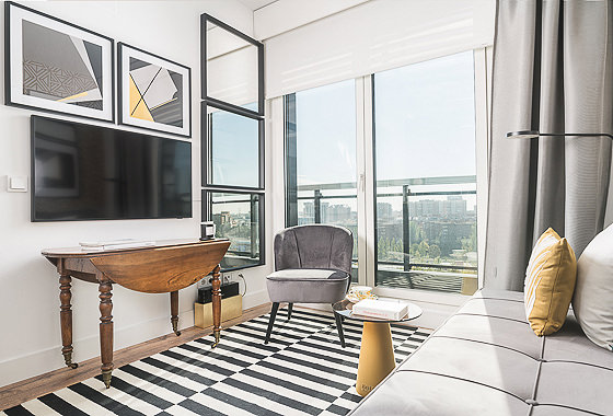 Alquiler de apartamentos de lujo en Madrid - Torre Australis I 