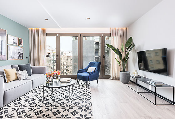 Luxury apartment for rent Barcelona - Balmes I
