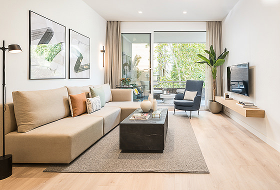 Luxury apartment for rent Madrid - Eurobuilding XV