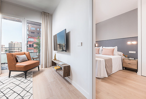 Luxury apartment rentals Madrid - Francisco Silvela IV