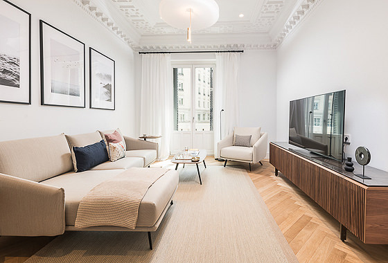 Luxury apartment for rent Madrid - Gran Via XLII