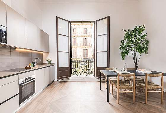 Luxury apartment rentals Barcelona - Ribera I