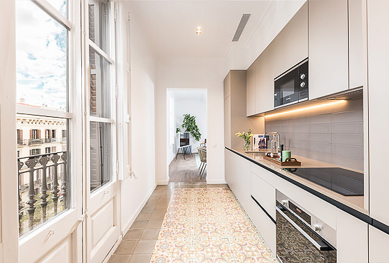 Luxury apartment for rent Barcelona - Ribera IV