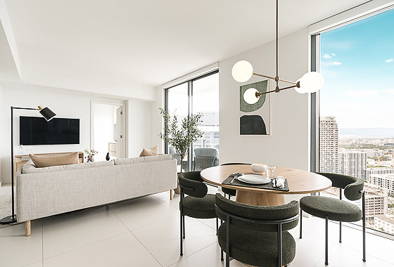 Luxury apartment rentals Miami - Paraiso Bayviews II, 501 NE 31st