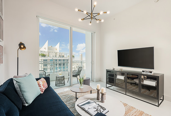 Luxury apartment rentals Miami - The Bond on Brickell, 1080 Brickell Ave