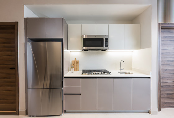 KITCHEN One Bedroom Residence - Skyline View