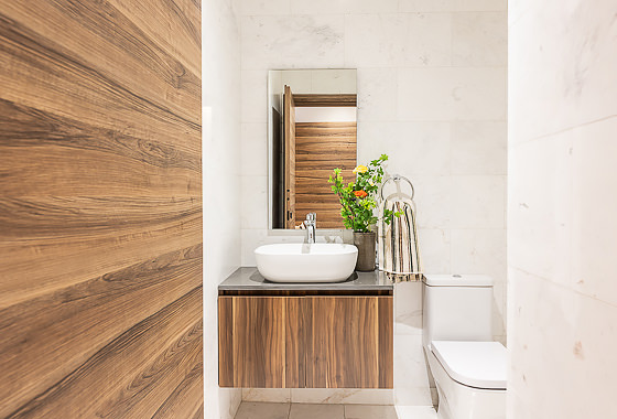 BATHROOMS One Bedroom Residence - Skyline View
