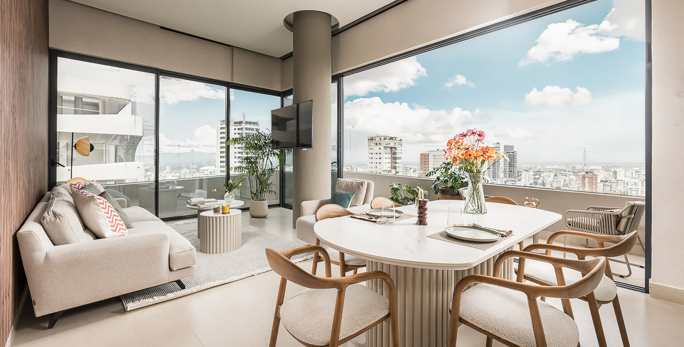 Two Bedroom Residence - Skyline View - Upper Floor