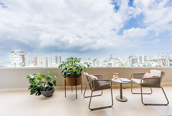 TERRACE Two Bedroom Residence - Skyline View