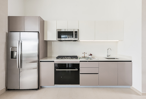 KITCHEN Two Bedroom Residence - Skyline View