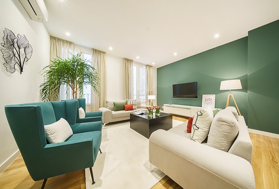 Luxury apartment for rent Madrid - Juan de Mena II